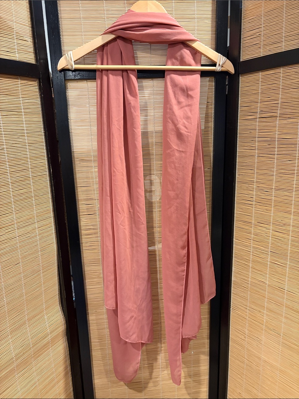 Lightweight Pink Scarf Wrap for Women